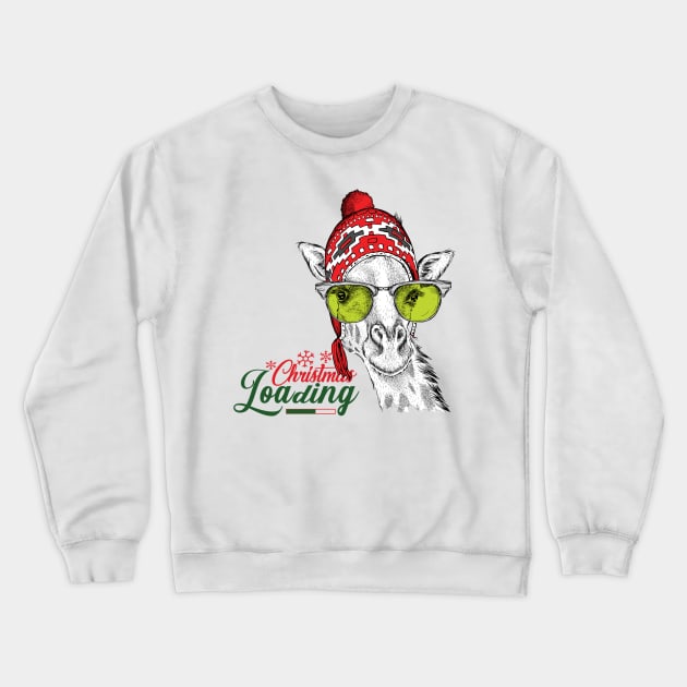 Christmas loading Crewneck Sweatshirt by Transcendexpectation